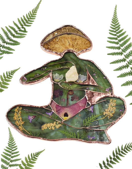 Mushroom Goddess print