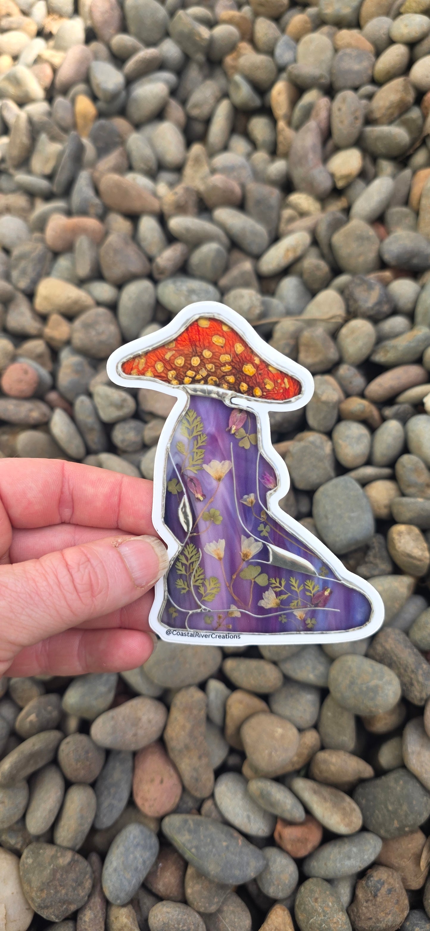Mushroom Goddess Sticker