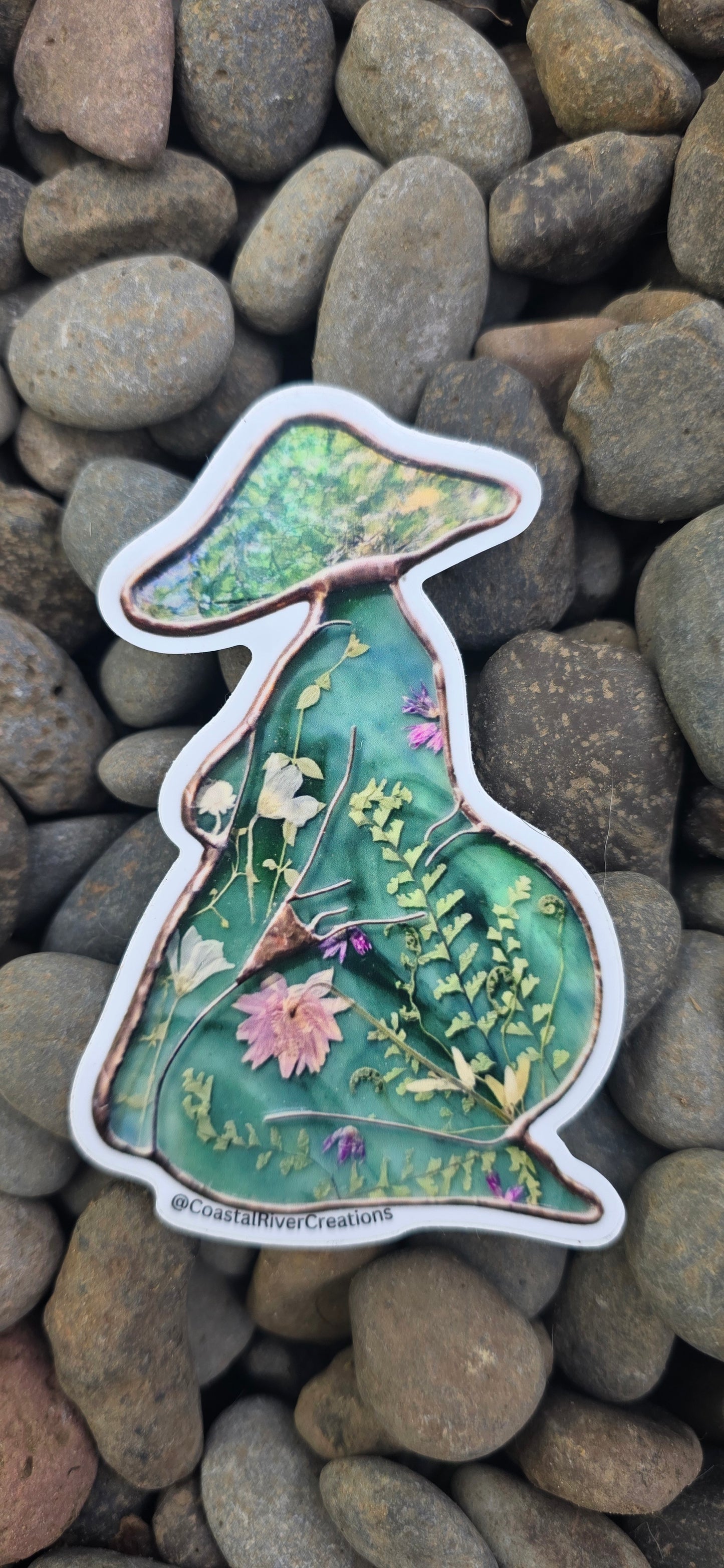 Mushroom Goddess sticker