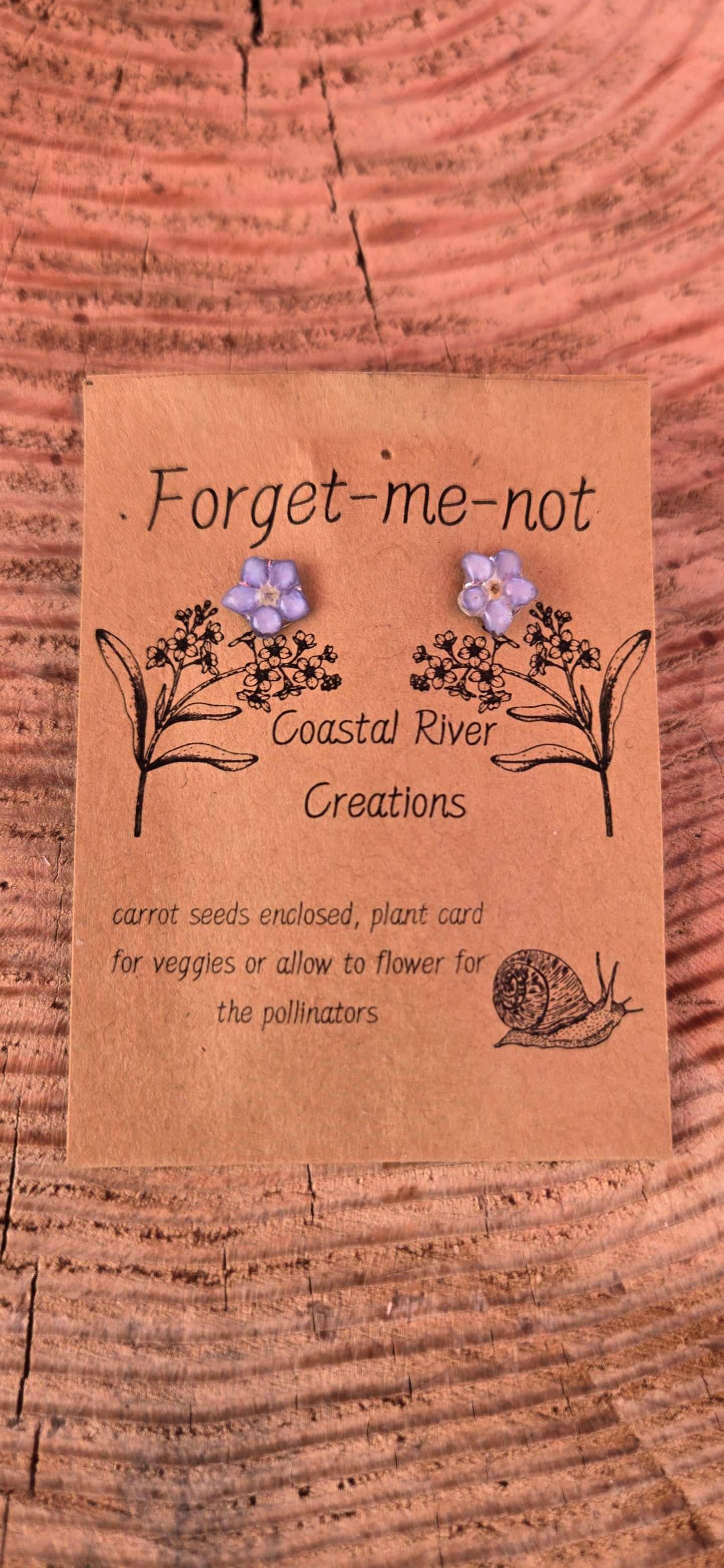 Forget-me-not Studs