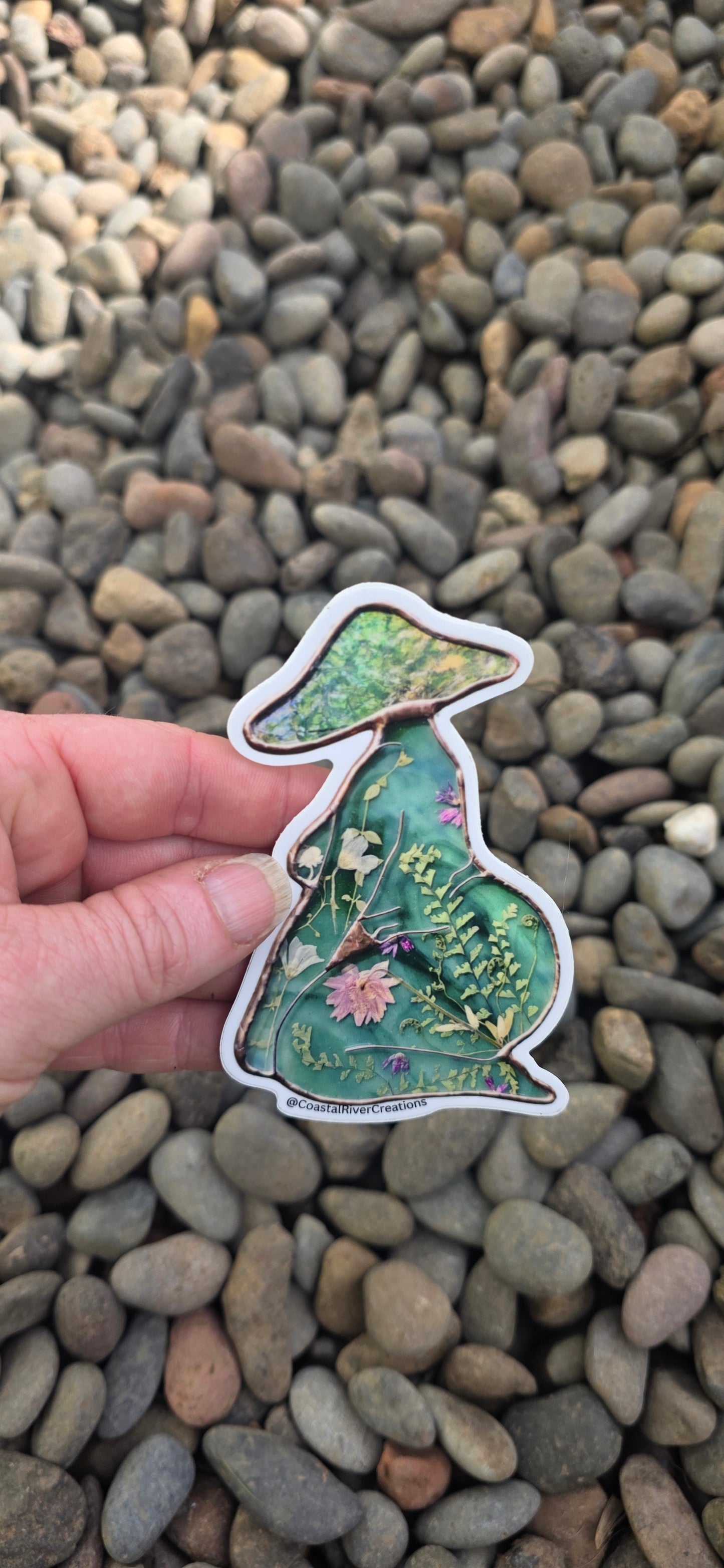 Mushroom Goddess sticker