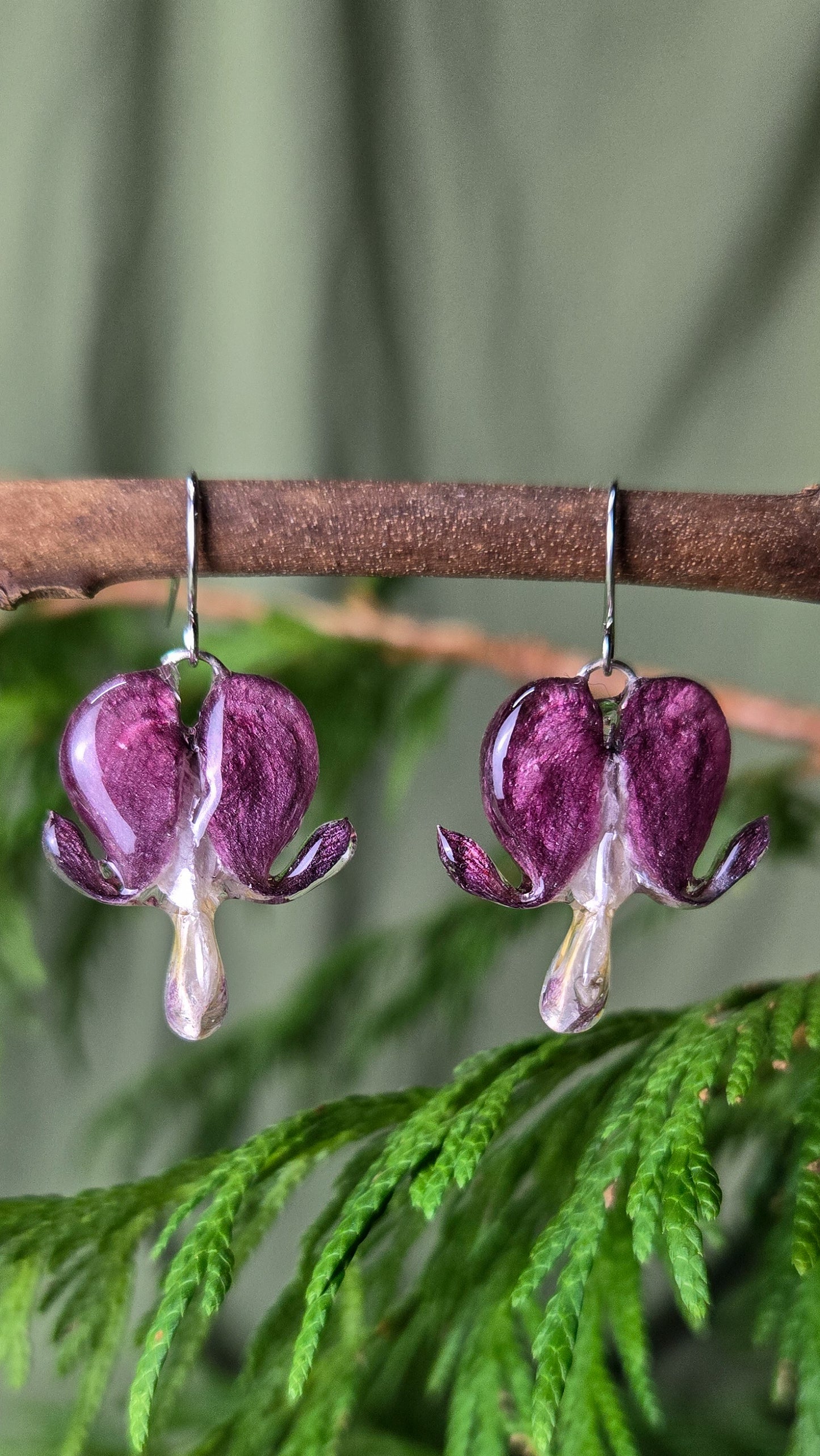 Bleeding Heart Earrings