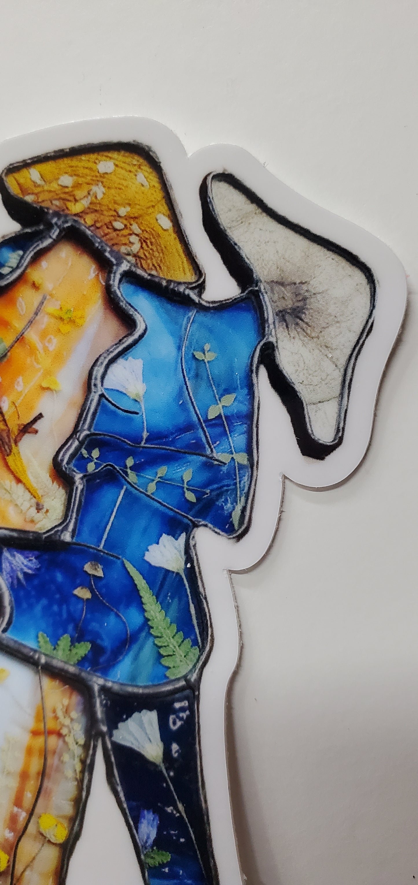 Deity couple sticker