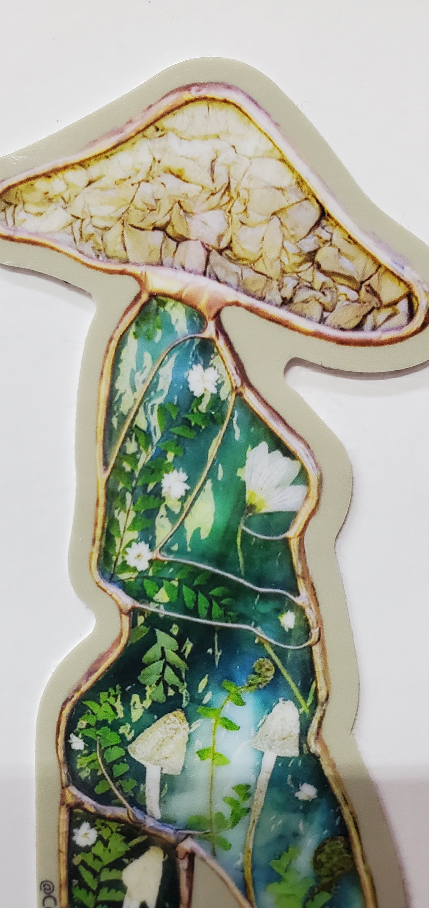 Mushroom Deity sticker