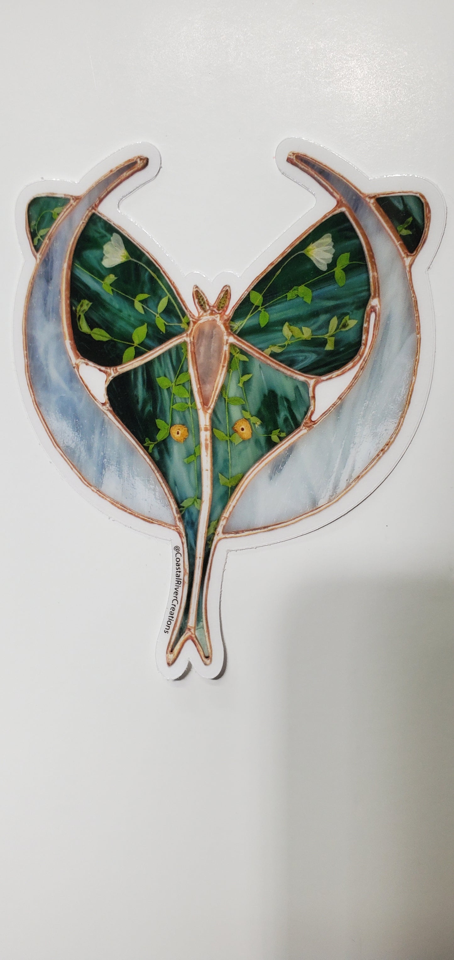 Luna Moth Sticker